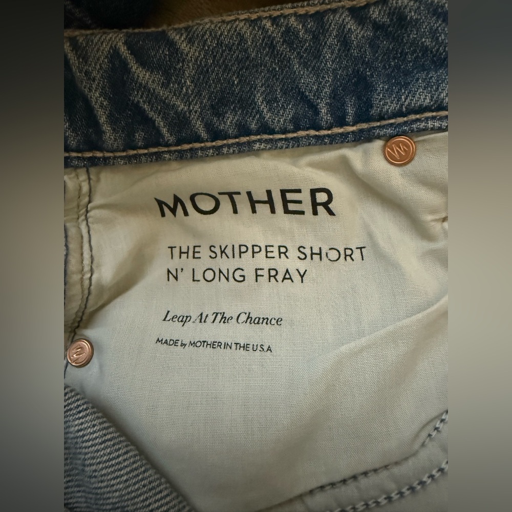 MOTHER The Skipper Short N Long Fray Shorts - Picture 12 of 13